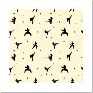 Martial Arts Pattern Posters and Art